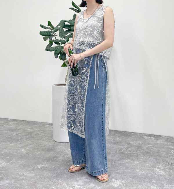 fredy emue「キラキラレイヤードラップスカート」|スカート|