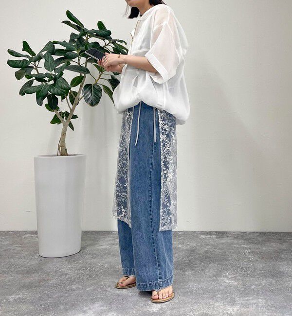 fredy emue「キラキラレイヤードラップスカート」|スカート|