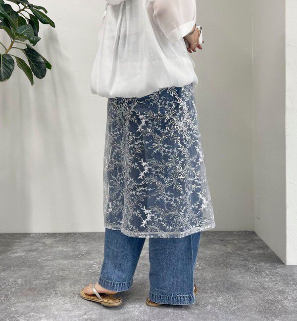 fredy emue「キラキラレイヤードラップスカート」|スカート|