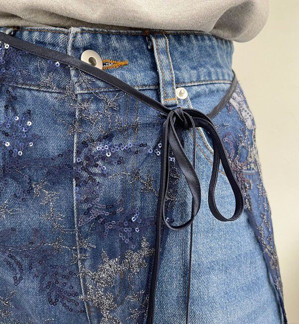 fredy emue「キラキラレイヤードラップスカート」|スカート|