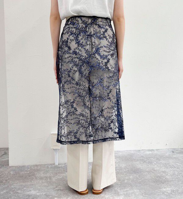 fredy emue「キラキラレイヤードラップスカート」|スカート|