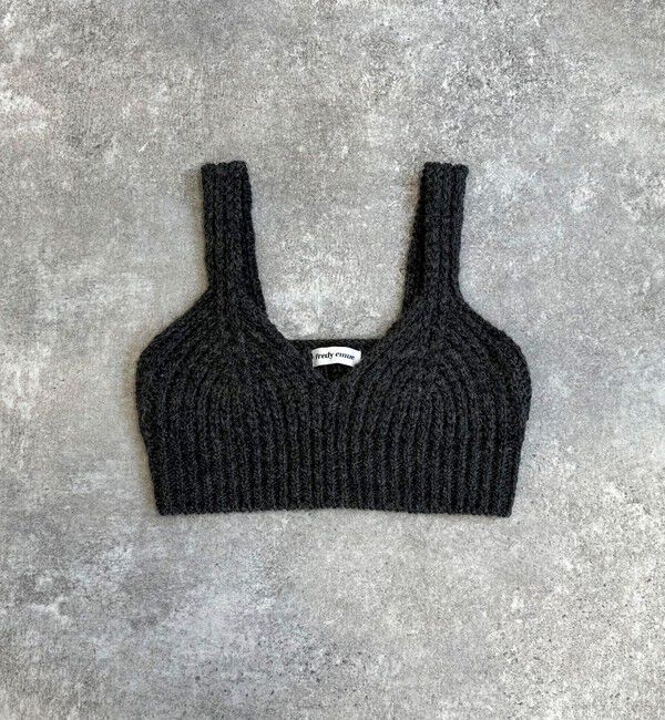 fredy emue「ニットビスチェ」|ニット・セーター|