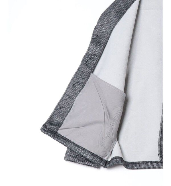 GLOSTER「【GLOSTER/グロスター】カチオンフリースボンディング くるみボタン ショールカーディガン」|カーディガン|