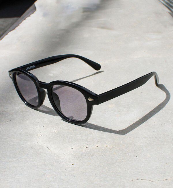 GLOSTER「【WEB限定】【GLOSTER/グロスター】調光レンズ サングラス」|サングラス|ブラック