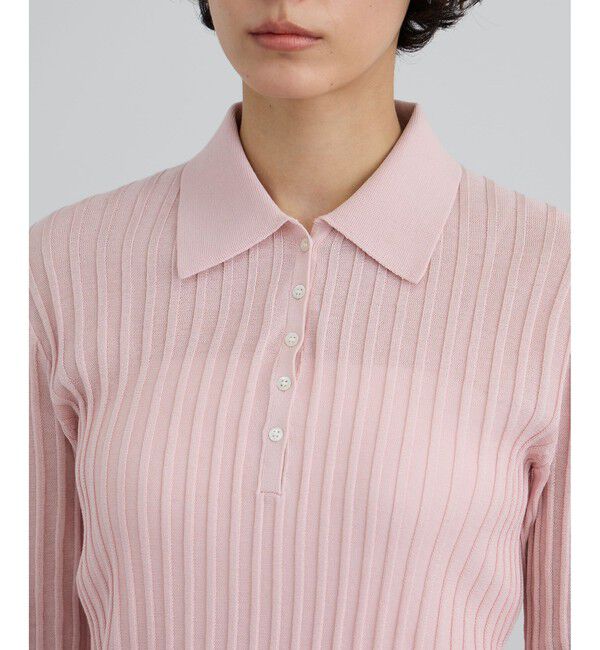 SALON adam et rope'「ワイドリブスキッパーポロシャツ」|ポロシャツ|