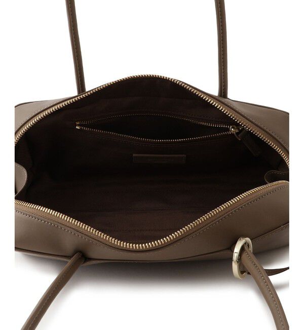 SALON adam et rope'「ミニポーチ付きスプリットレザーワイドバッグ / 追加」|ショルダー・メッセンジャー|