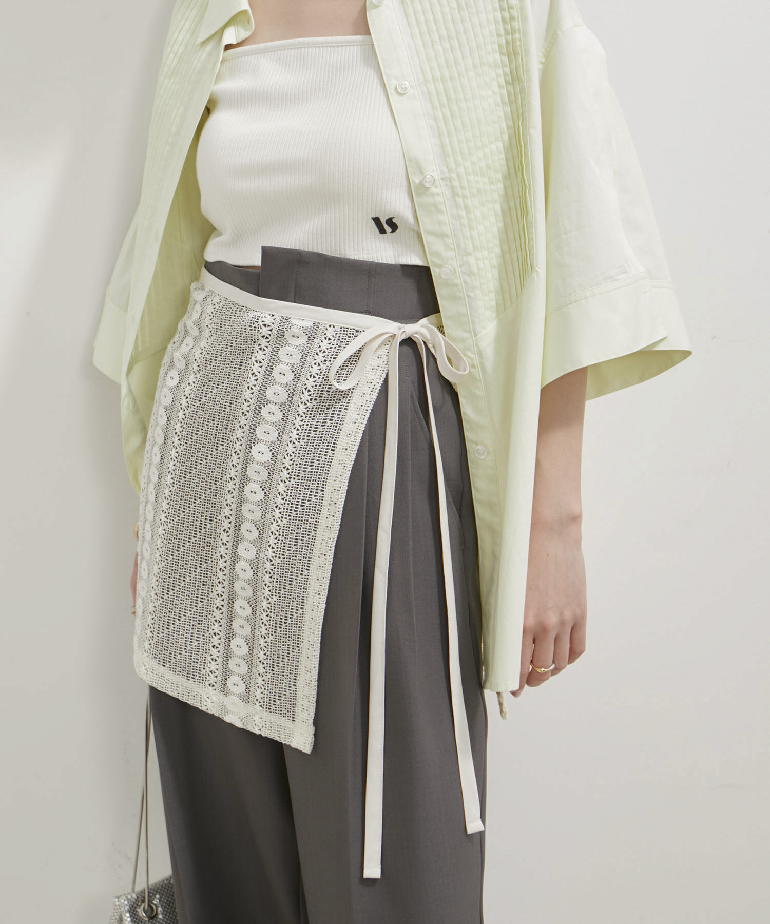 VIS「アソートレースレイヤードスカート」|スカート|キナリ系(18)