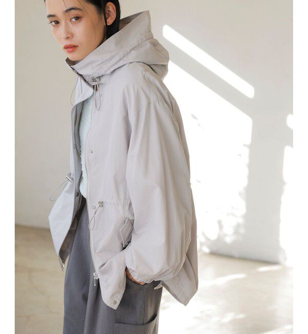 VIS「【定番人気】【撥水/花粉ガード】ウエストドロストマウンテンパーカー スプリングコート」|その他|