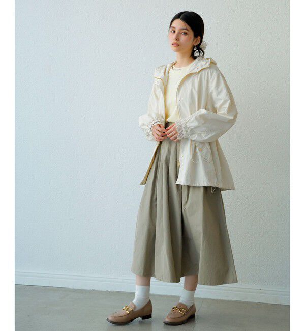 VIS「【定番人気】【撥水/花粉ガード】ウエストドロストマウンテンパーカー スプリングコート」|その他|