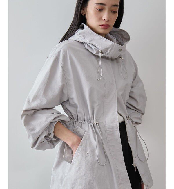 VIS「【定番人気】【撥水/花粉ガード】ウエストドロストマウンテンパーカー スプリングコート」|その他|
