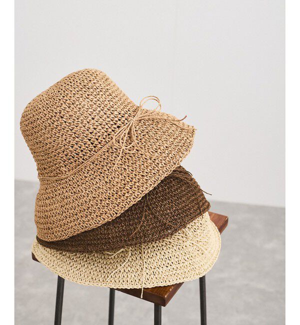 VIS「シンプル雑材ハット」|ハット|