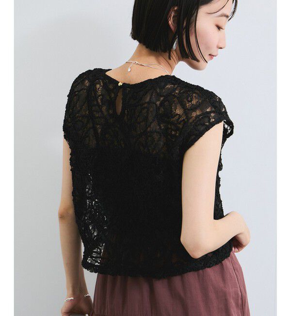 VIS「コードレースシアーノースリーブプルオーバー」|Tシャツ・カットソー|