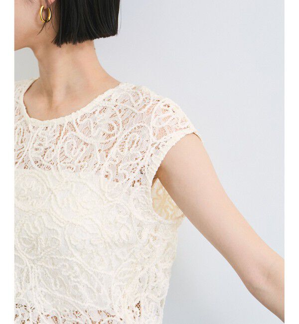 VIS「コードレースシアーノースリーブプルオーバー」|Tシャツ・カットソー|