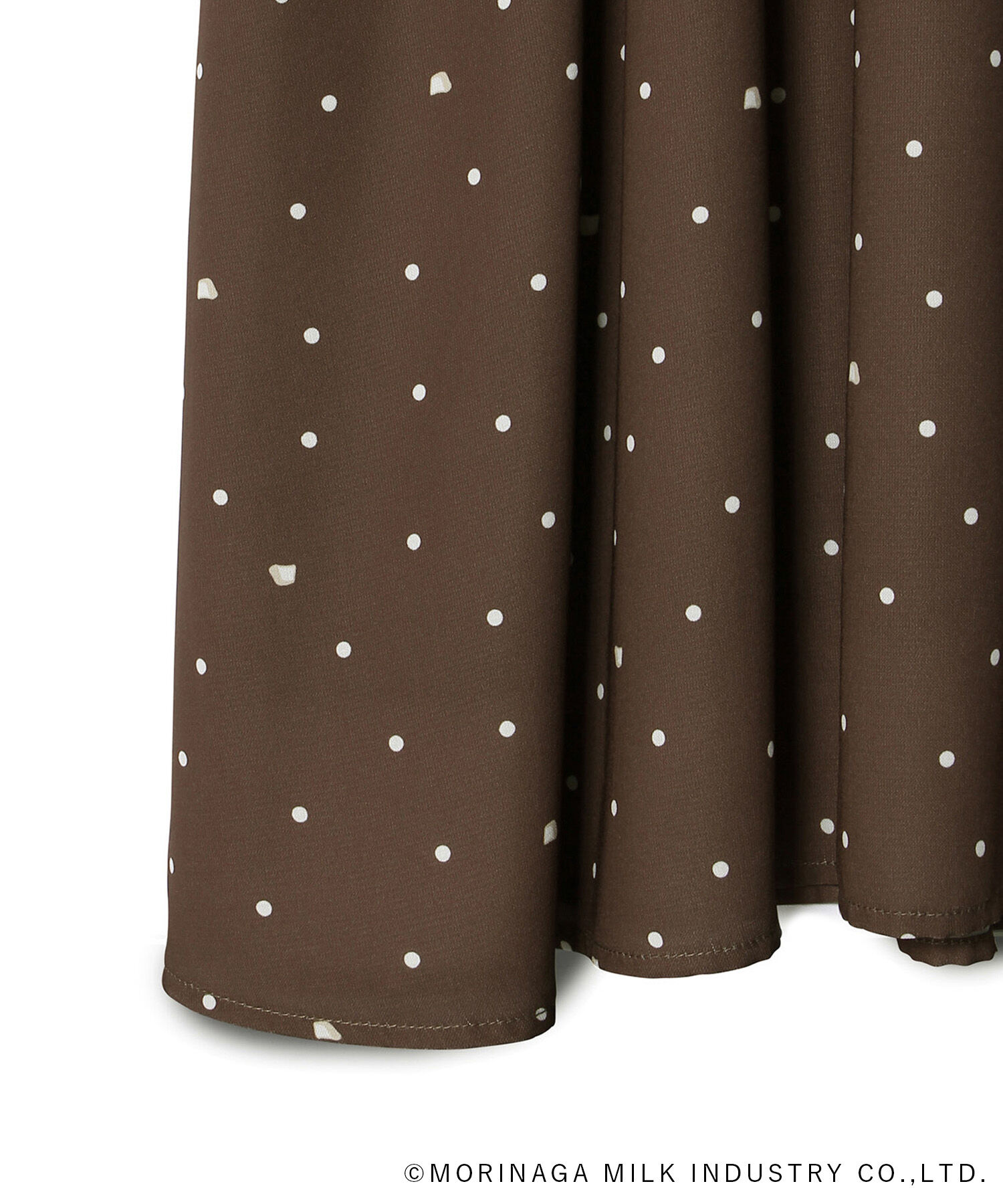 Rope&rsquo;Picnic「【Pino meets ROPE' PICNIC】Pinoドット柄ワンピース」|ワンピース|