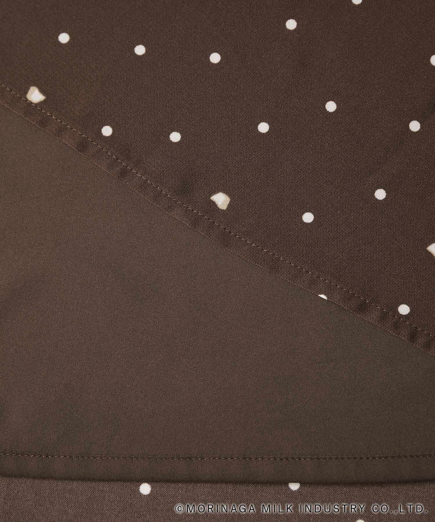 Rope&rsquo;Picnic「【Pino meets ROPE' PICNIC】Pinoドット柄ワンピース」|ワンピース|