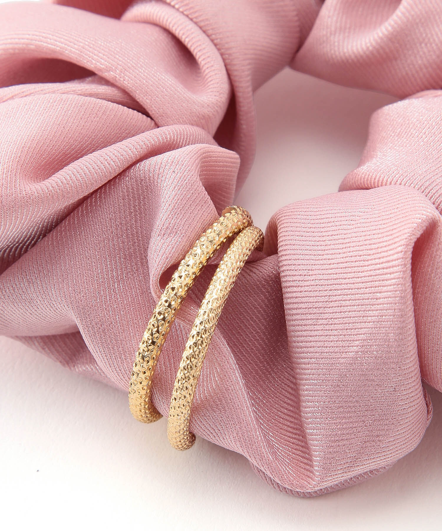 ROPE PICNIC PASSAGE「シャイニーカラーツイルシュシュ」|ヘアゴム・シュシュ|