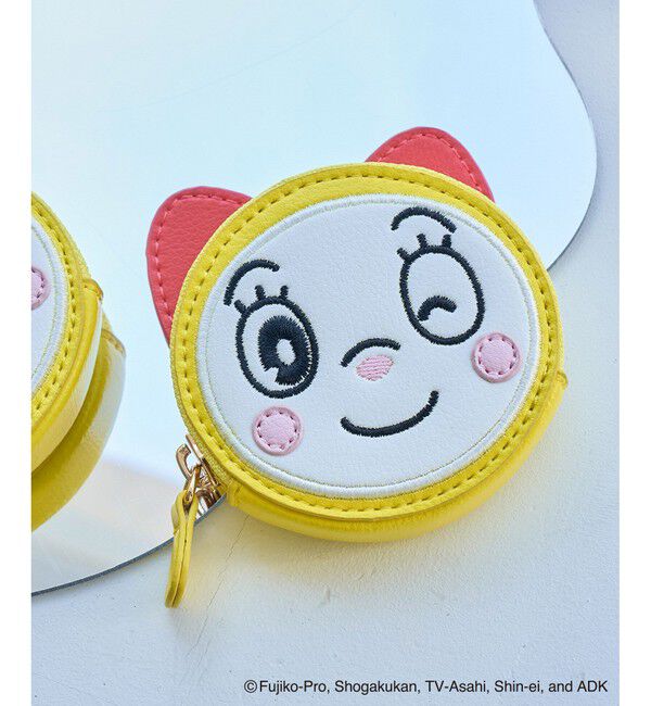 ROPE PICNIC PASSAGE「【ドラえもんコレクション】ラウンドポーチ」|ポーチ|イエロー