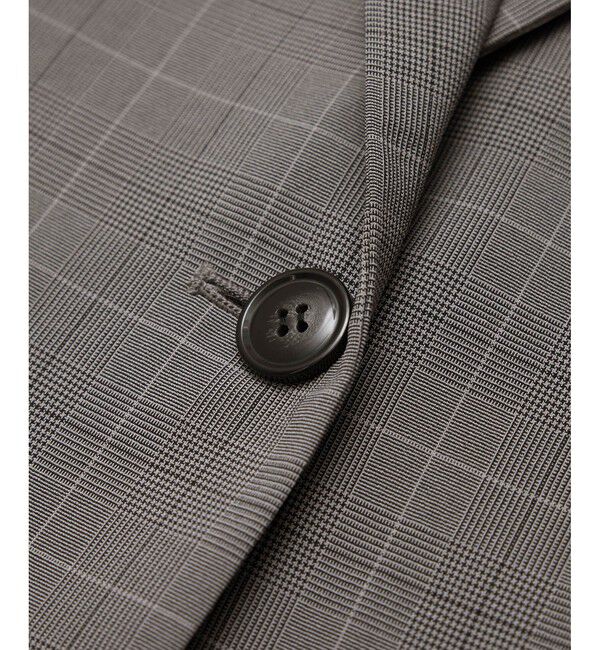 Rope&rsquo;Picnic「【接触冷感・UVカット・速乾】【リネンライク・シリーズ】シアーハーフスリーブジャケット/セットアップ」|テーラードジャケット|