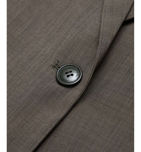 Rope&rsquo;Picnic「【接触冷感・UVカット・速乾】【リネンライク・シリーズ】シアーハーフスリーブジャケット/セットアップ」|テーラードジャケット|