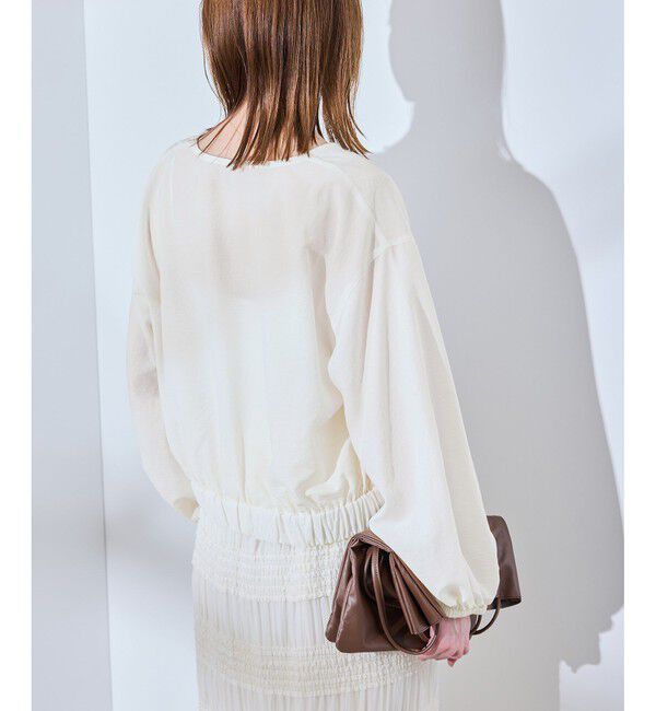 Rope&rsquo;Picnic「ブラウスカーディガン」|カーディガン|