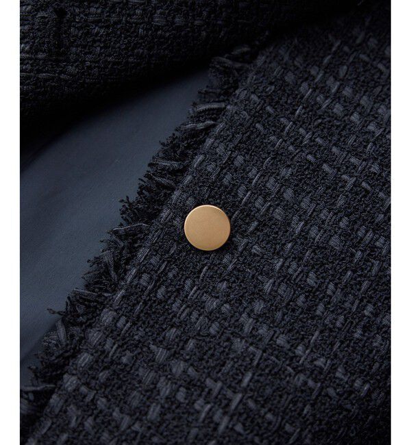 Rope&rsquo;Picnic「【WEB限定カラー】ツイード金ボタンジレベスト/セレモニー対応・リンクコーデ」|ベスト・ジレ|