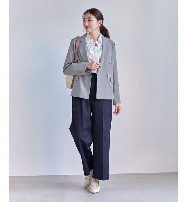 Rope&rsquo;Picnic「クリアツイル金ボタンジャケット/セレモニー・セットアップ対応」|テーラードジャケット|