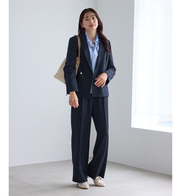 Rope&rsquo;Picnic「クリアツイル金ボタンジャケット/セレモニー・セットアップ対応」|テーラードジャケット|