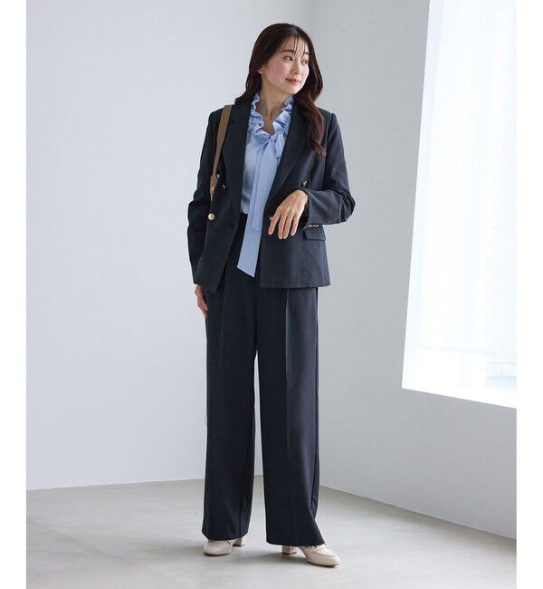 Rope&rsquo;Picnic「クリアツイル金ボタンジャケット/セレモニー・セットアップ対応」|テーラードジャケット|