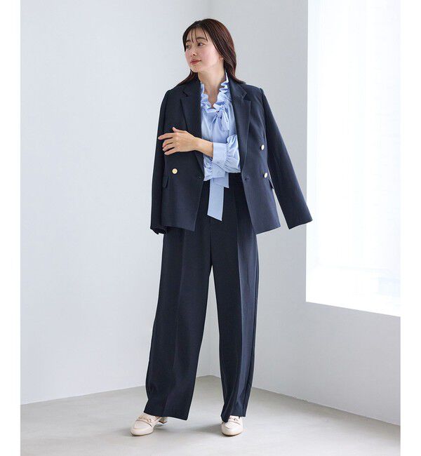 Rope&rsquo;Picnic「クリアツイル金ボタンジャケット/セレモニー・セットアップ対応」|テーラードジャケット|