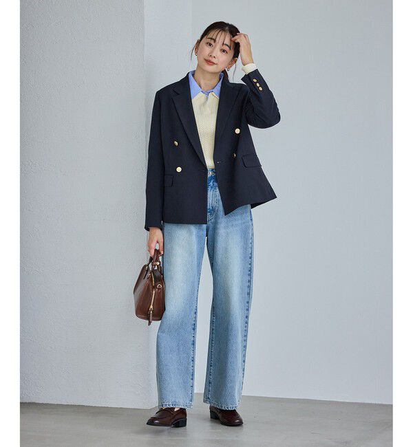 Rope&rsquo;Picnic「クリアツイル金ボタンジャケット/セレモニー・セットアップ対応」|テーラードジャケット|