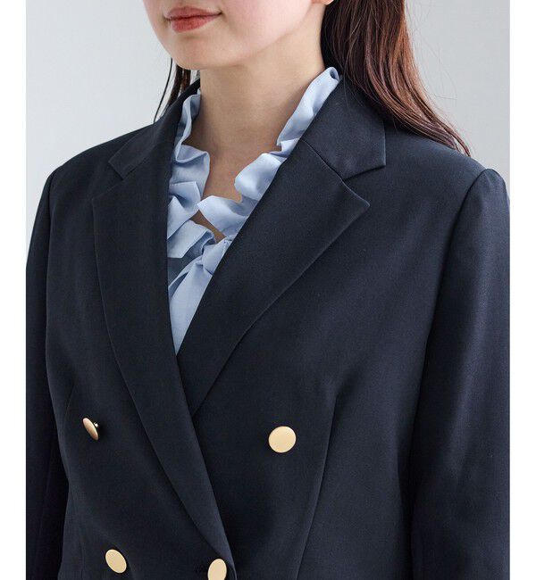 Rope&rsquo;Picnic「クリアツイル金ボタンジャケット/セレモニー・セットアップ対応」|テーラードジャケット|