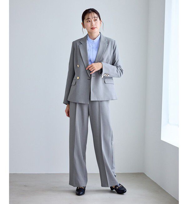 Rope&rsquo;Picnic「クリアツイル金ボタンジャケット/セレモニー・セットアップ対応」|テーラードジャケット|