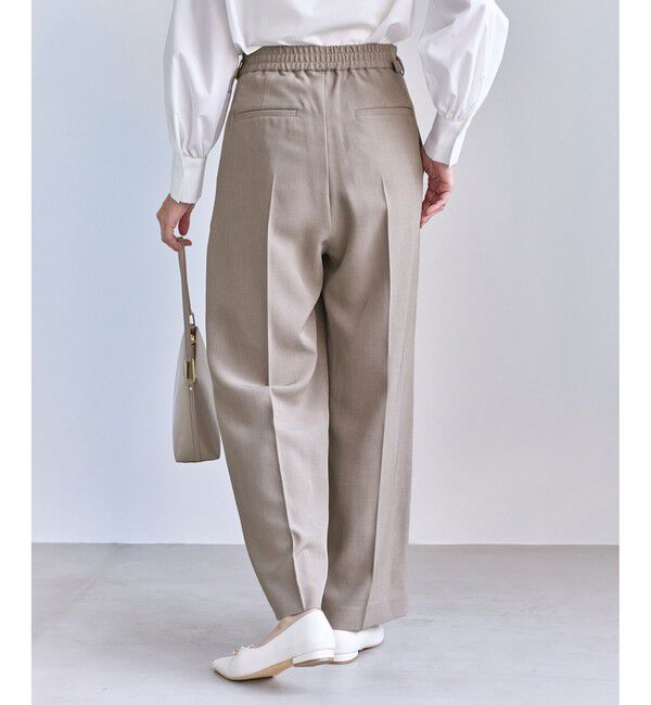 Rope&rsquo;Picnic「クリアツイルワイドパンツ/セレモニー・セットアップ対応」|チノ|