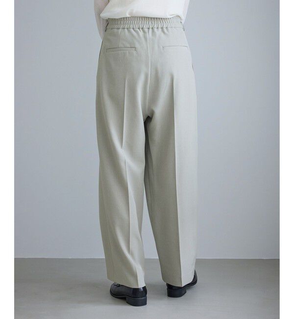 Rope&rsquo;Picnic「クリアツイルワイドパンツ/セレモニー・セットアップ対応」|チノ|