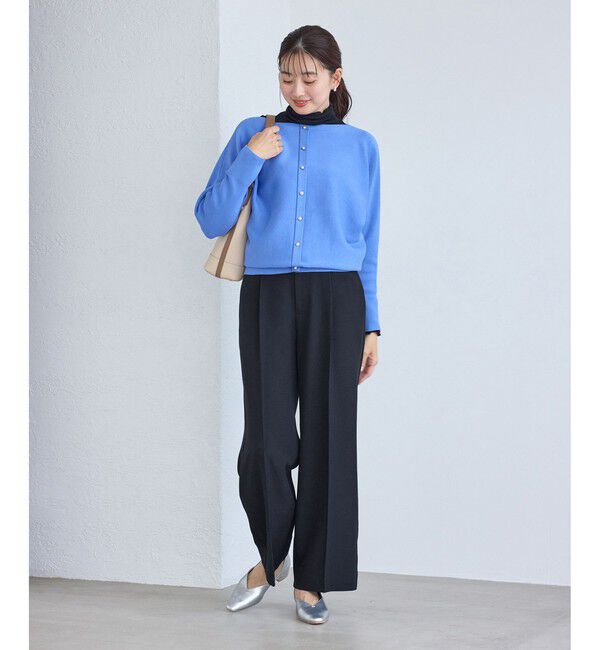 Rope&rsquo;Picnic「クリアツイルワイドパンツ/セレモニー・セットアップ対応」|チノ|