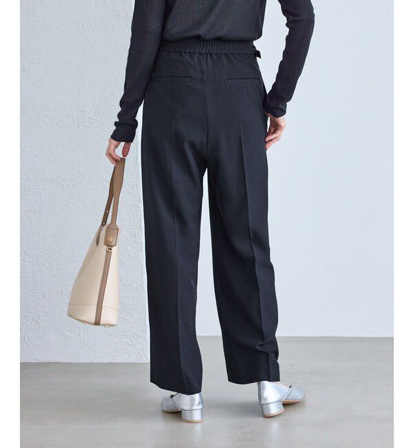 Rope&rsquo;Picnic「クリアツイルワイドパンツ/セレモニー・セットアップ対応」|チノ|