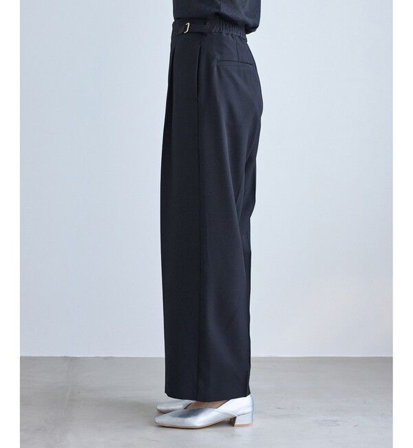 Rope&rsquo;Picnic「クリアツイルワイドパンツ/セレモニー・セットアップ対応」|チノ|