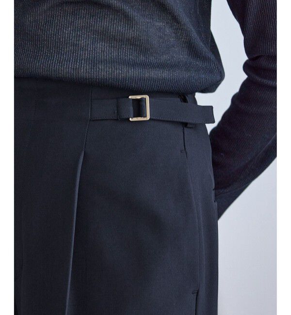 Rope&rsquo;Picnic「クリアツイルワイドパンツ/セレモニー・セットアップ対応」|チノ|