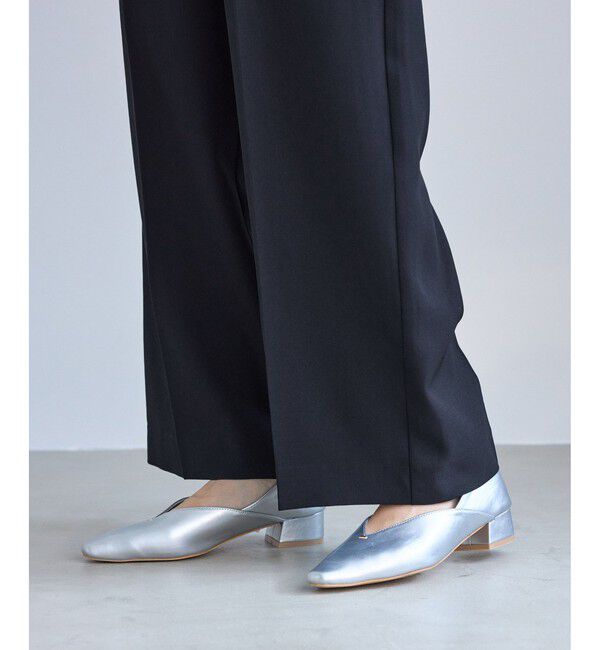 Rope&rsquo;Picnic「クリアツイルワイドパンツ/セレモニー・セットアップ対応」|チノ|