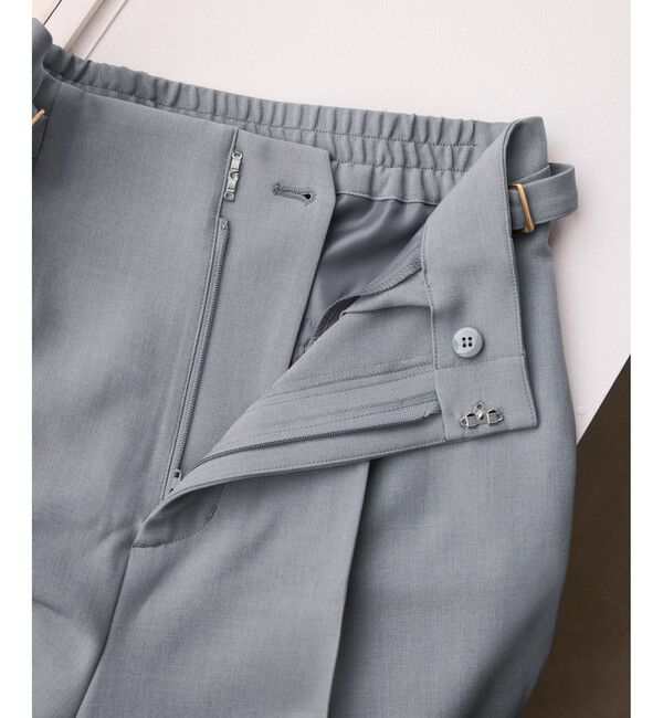 Rope&rsquo;Picnic「クリアツイルワイドパンツ/セレモニー・セットアップ対応」|チノ|