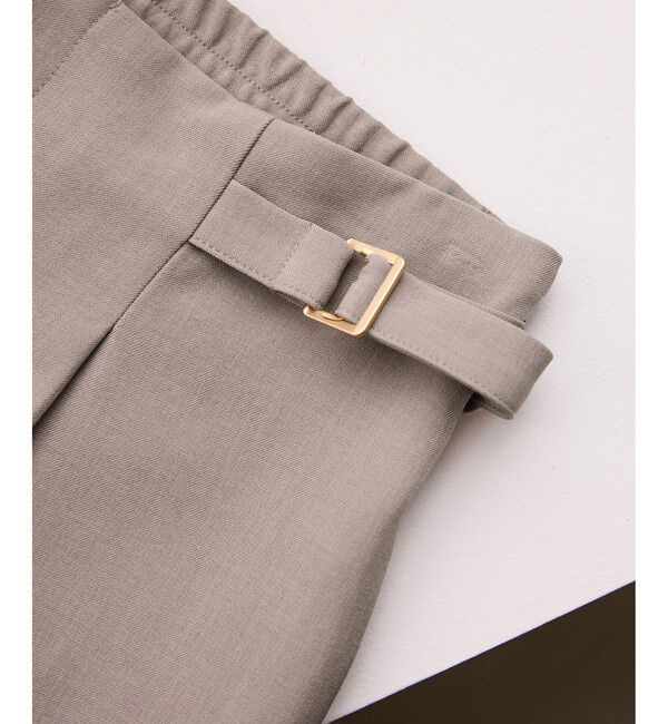 Rope&rsquo;Picnic「クリアツイルワイドパンツ/セレモニー・セットアップ対応」|チノ|