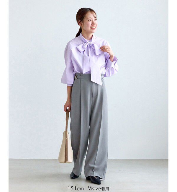 Rope&rsquo;Picnic「【低身長・小柄さんサイズ】クリアツイル金ボタンジャケット/セレモニー・セットアップ対応」|チノ|