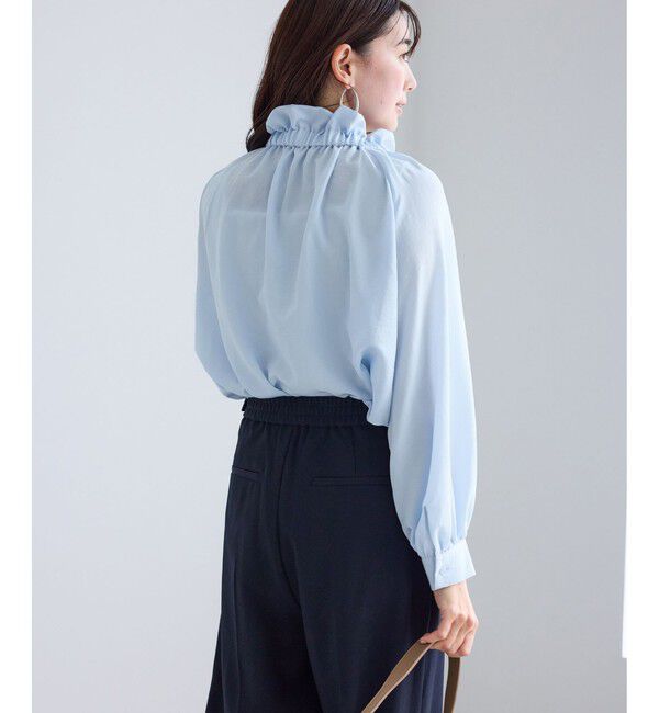 Rope&rsquo;Picnic「ネックコンシャスデザインシャツ/イージーケア」|シャツ・ブラウス|