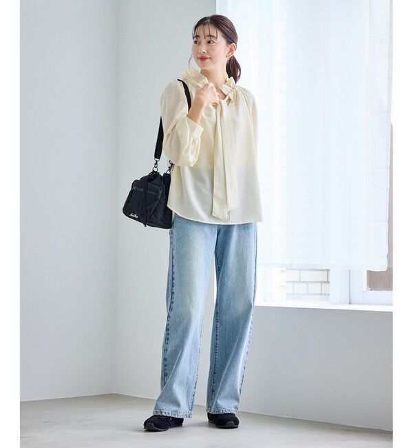 Rope&rsquo;Picnic「ネックコンシャスデザインシャツ/イージーケア」|シャツ・ブラウス|