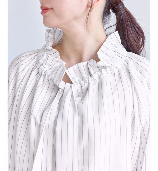 Rope&rsquo;Picnic「ネックコンシャスデザインシャツ/イージーケア」|シャツ・ブラウス|