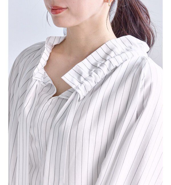 Rope&rsquo;Picnic「ネックコンシャスデザインシャツ/イージーケア」|シャツ・ブラウス|