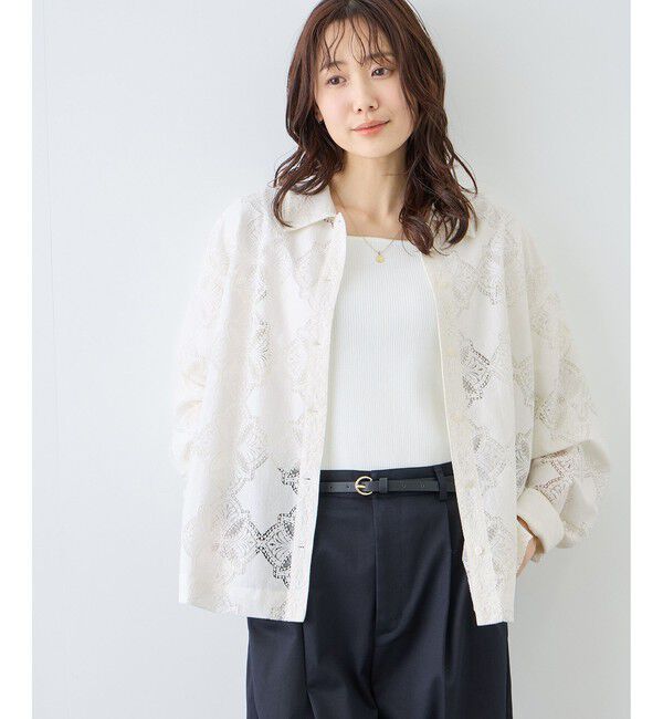 Rope&rsquo;Picnic「レースシャツ」|シャツ・ブラウス|