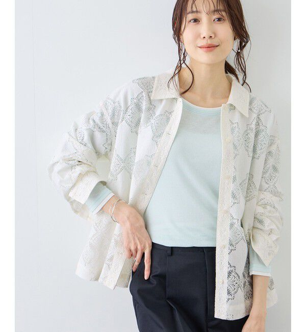 Rope&rsquo;Picnic「レースシャツ」|シャツ・ブラウス|