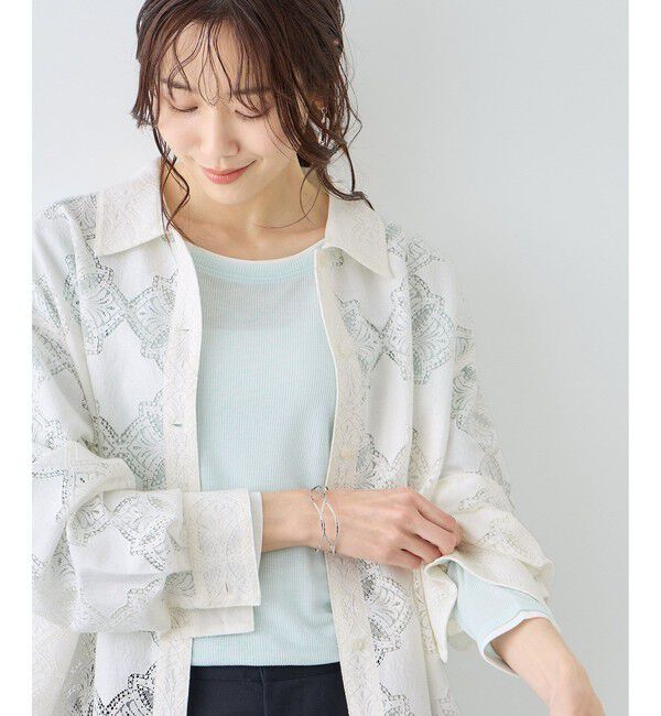 Rope&rsquo;Picnic「レースシャツ」|シャツ・ブラウス|