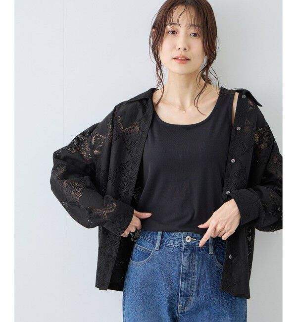 Rope&rsquo;Picnic「レースシャツ」|シャツ・ブラウス|